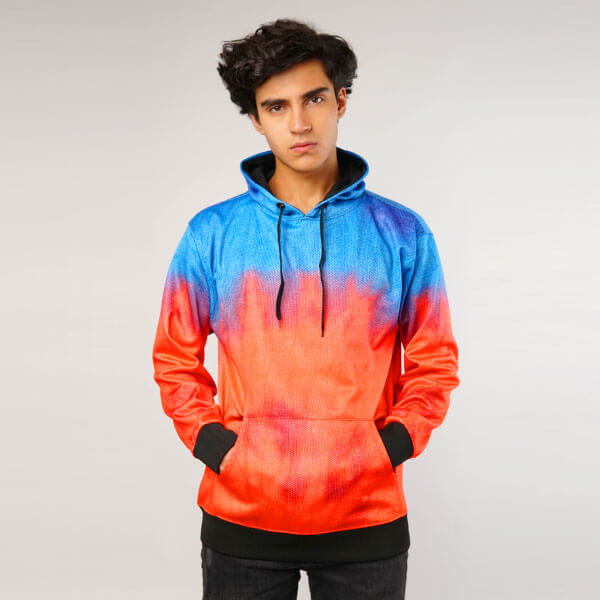 Gradient Tie Dye Unisex Hoodie