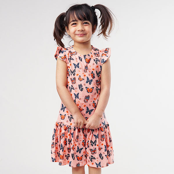 Butterfly girl outlet dress