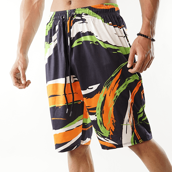 Mens printed shorts best sale