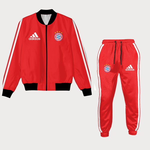 Addidas Red Track Suit