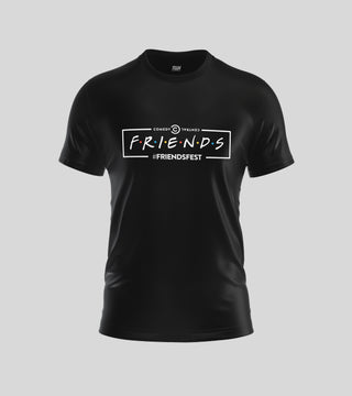 Friends Title Antque All Over Print Tshirt