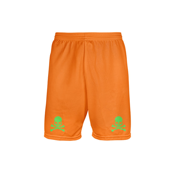 Orange Danger Shorts