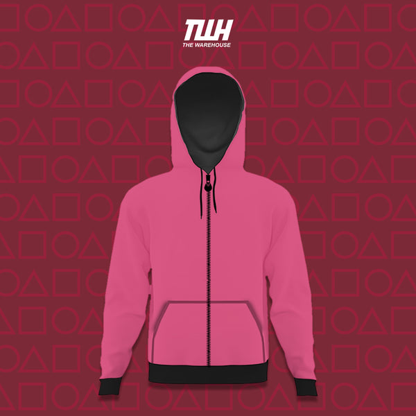 Squid Games Inspired Pink Solider Tracksuit