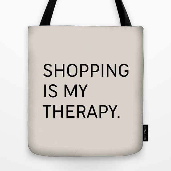 Shopping is my therapy