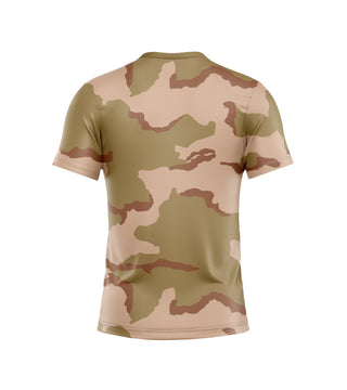 Raw camouflage unisex Tshirt