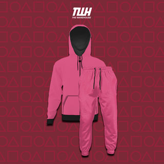 Squid Games Inspired Pink Solider Tracksuit