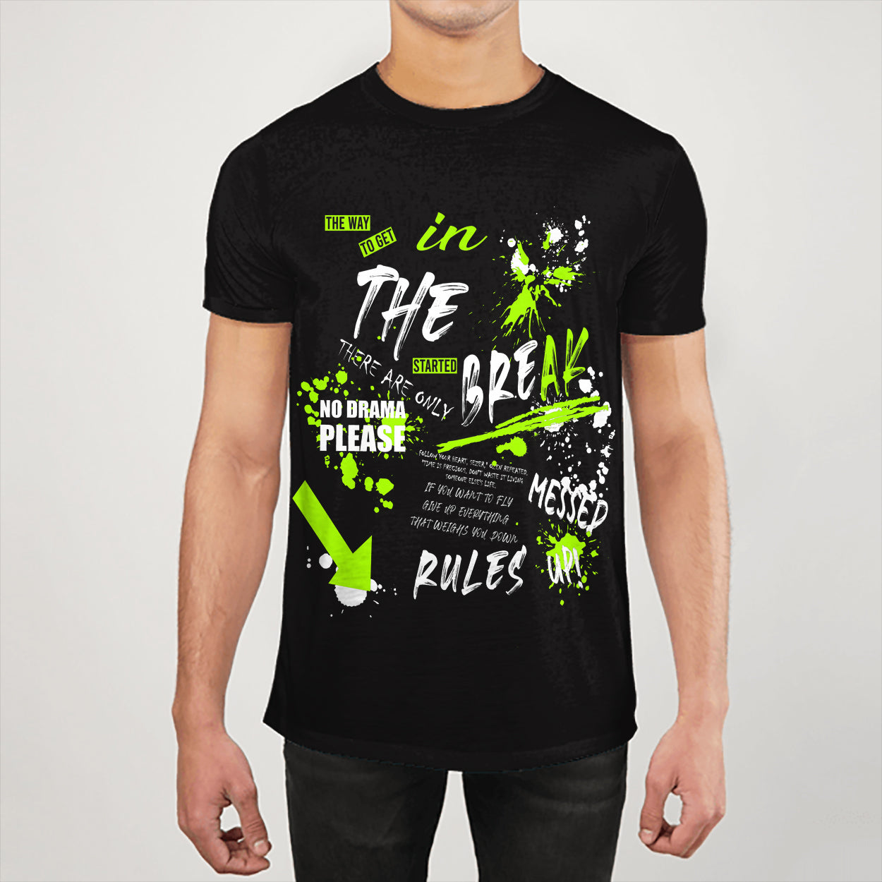 RULES GRAPHIC T-SHIRT | TheWarehouse