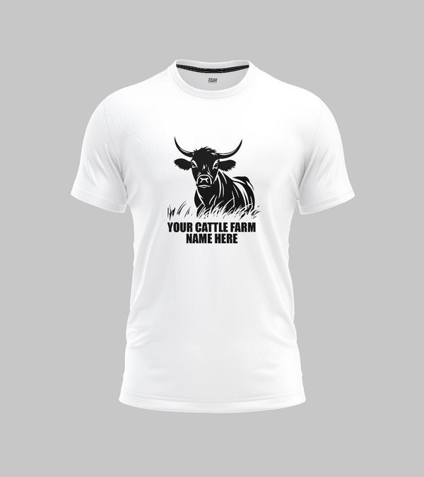 Customized Cattle Farm T-SHIRT