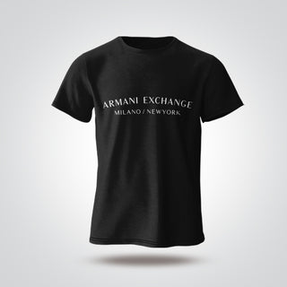 Armani Ex Black GRAPHIC T-SHIRT