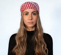 Red keffiyeh Printed Bandana