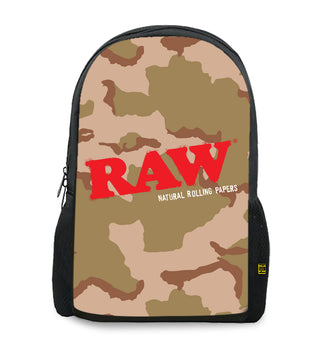 Raw camouflage Backpack