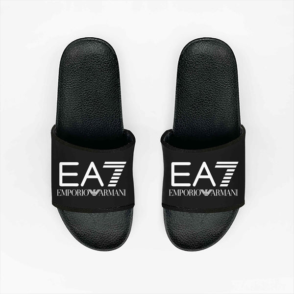 EA7 Black Slides