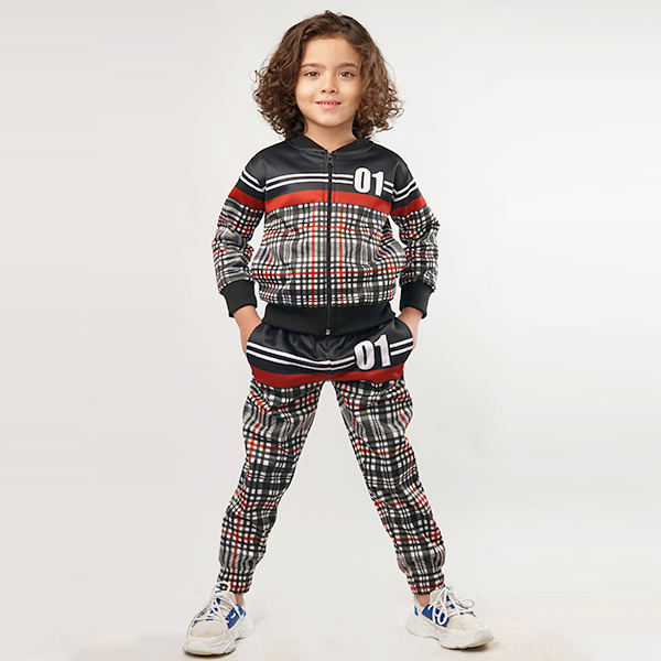 Checkerd 01 Kids Tracksuit | TheWarehouse